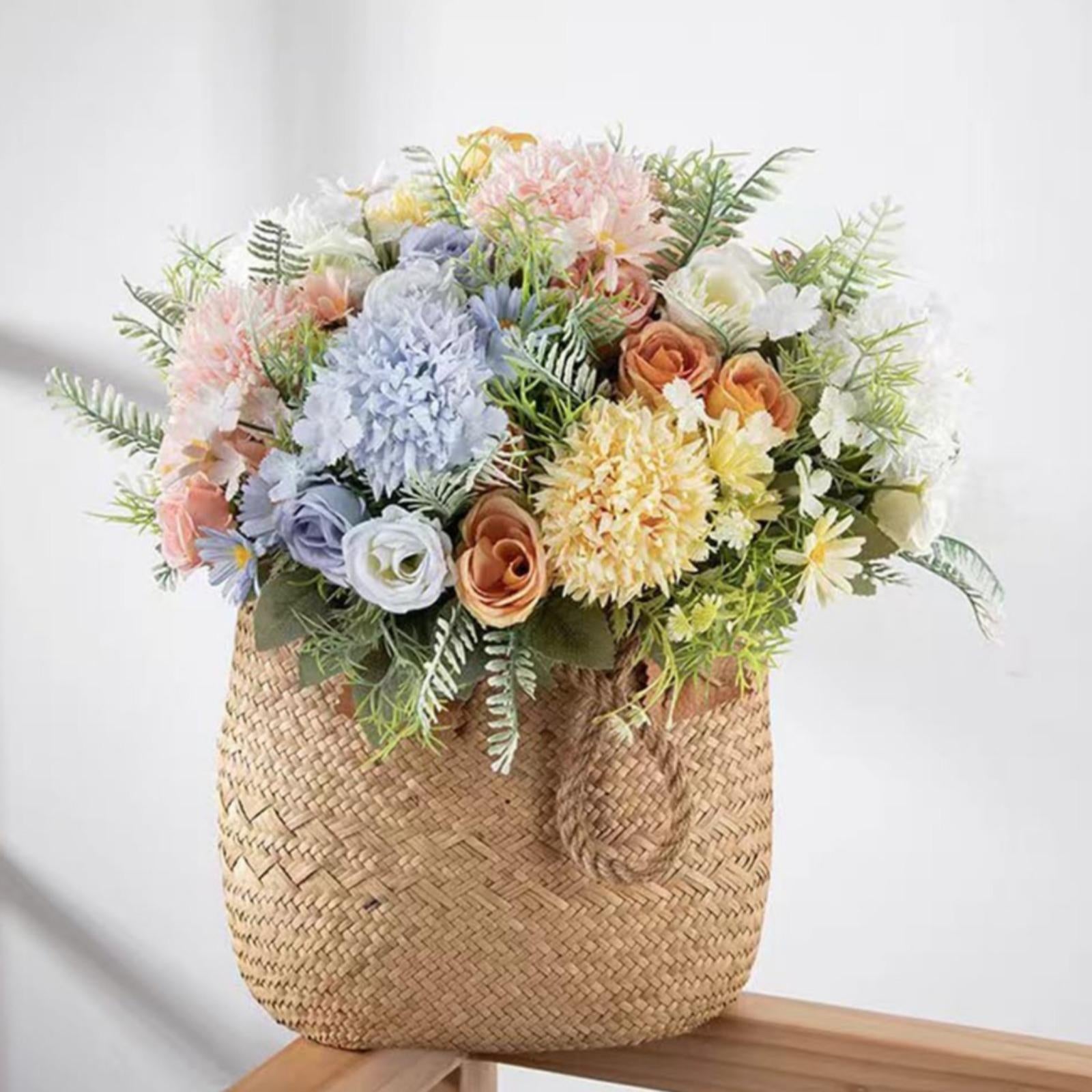 Artificial Dandelion Bouquet Set of 4 | 5 Colors for Wedding Home Party DIY Decor