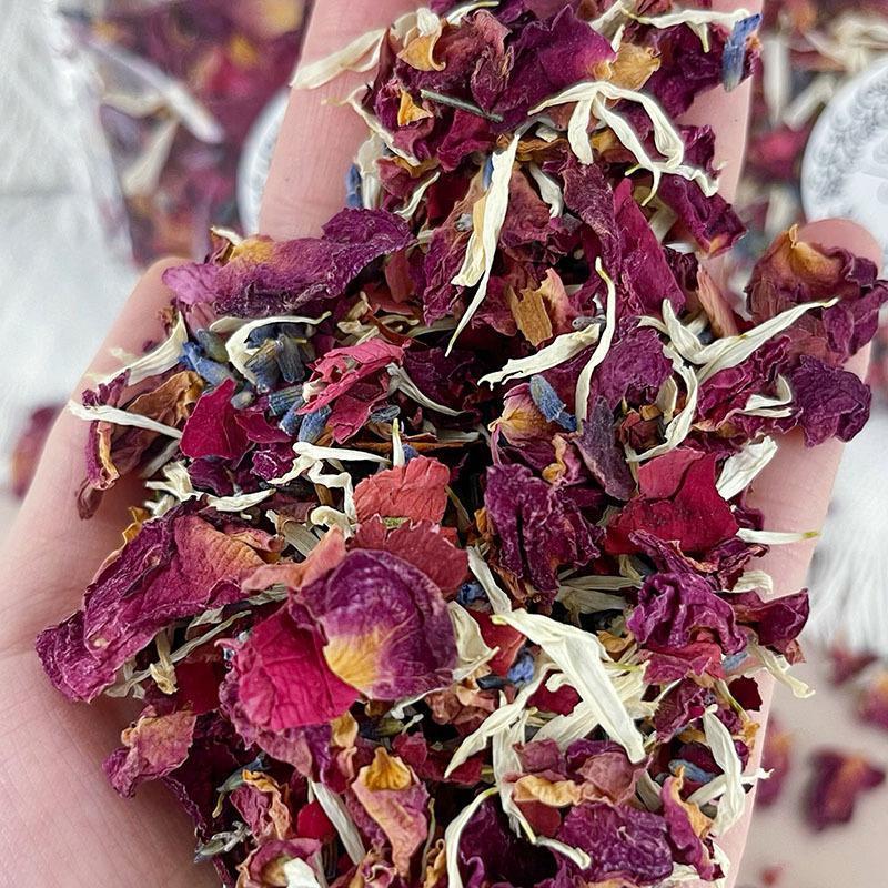 Artificial Rose Confetti Petals 10pcs | Wedding Aisle Table Scatter Valentine's Day Party Decor