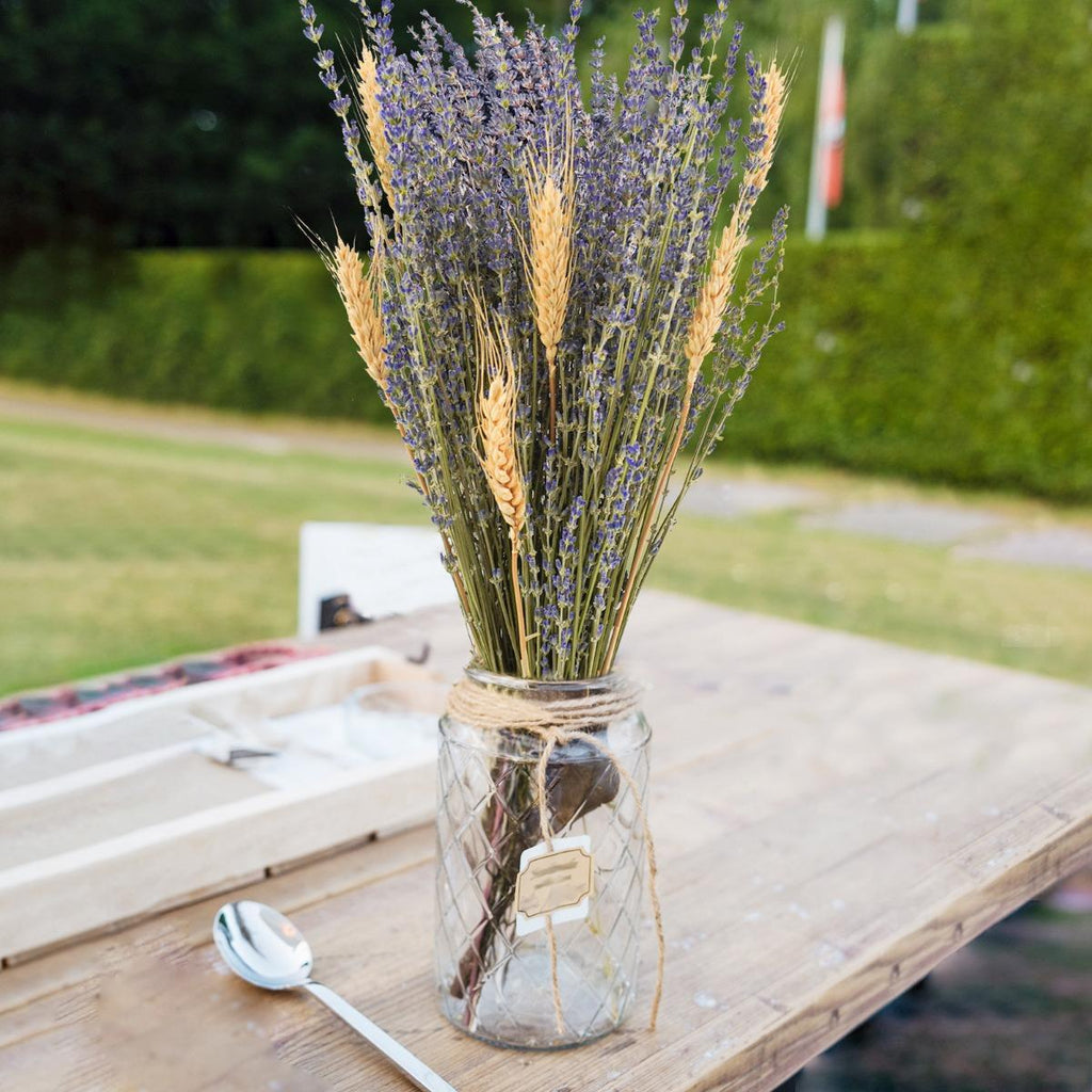 Dried lavender flower bunch for home fragrance decoration wedding party photography