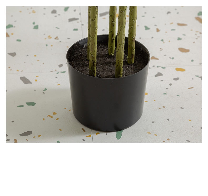 New simulated nandina home decoration fake green plants living room potted ornaments green plant nandina floor-standing bonsai