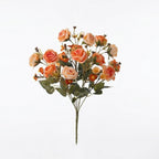Rose & daisy bouquet UV resistant 2pcs arranged for 5 colors faux flower by IPOPU