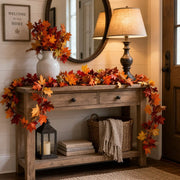 Artificial Maple Leaf Fall Garland – 6ft, Set of 2