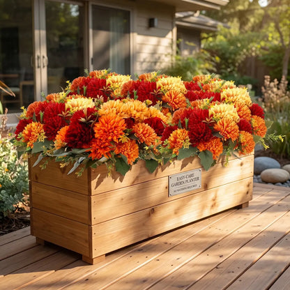 8pcs Fall Orange Artificial Flowers with Mini Floral Stems, Realistic Fall Foliage and Mini Blooms for Home Decor, Weddings, Fall Centerpieces and Thanksgiving Arrangements