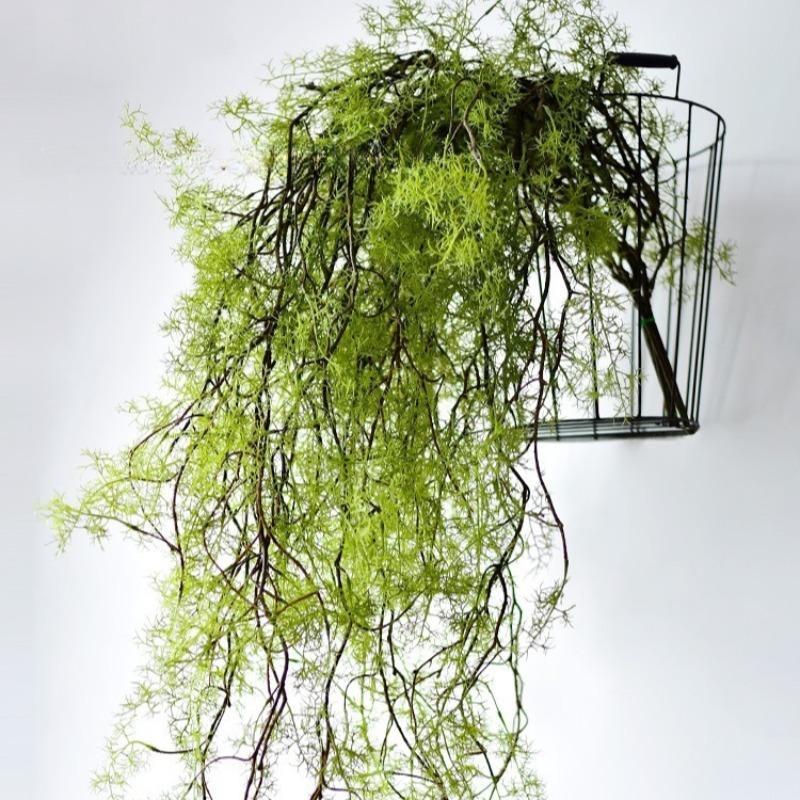 Artificial Twig Vine Garland | Long Faux Greenery Wall Hanging for Home Wedding Backdrop & Party Decor