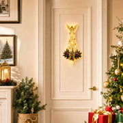 Angel Blessing Wall Light with Cascading Stars