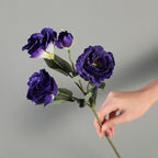 Artificial Hyacinth Bouquet 3pcs | Wedding Home Office Party & Graduation Decor in Pink White Purple Green Beige 9 Colors