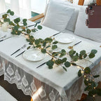 Battery Operated Lighted Olive Garland with Fairy Lights | Christmas Fireplace Mantle Indoor & Outdoor Decor Style A B
