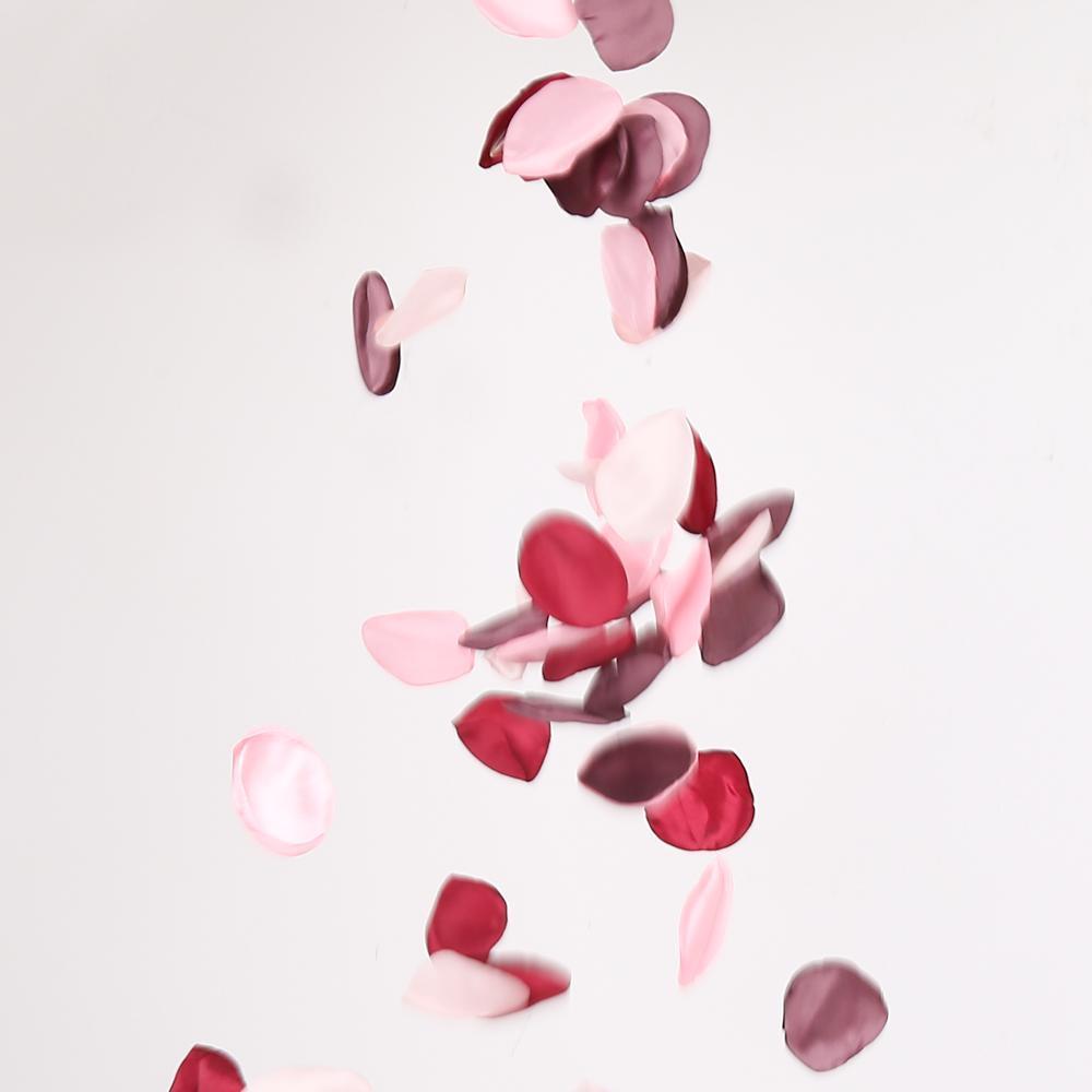 Faux Flower Petals | Wedding Aisle Flower Girl Basket Table Scatter Party Confetti & Bridal Shower in 7 Colors