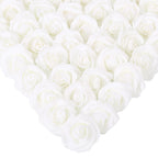 Artificial Stemless Foam Rose Heads 200pcs 1.97in | Wedding Party Home & DIY Craft Decoration in 17 Colors
