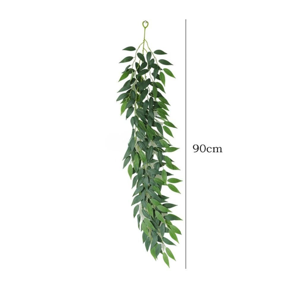 Washable artificial greenery vines 2pcs for home wall wedding arch party backdrop outdoor indoor decor