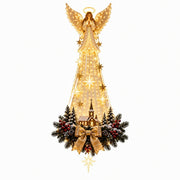 Angel Blessing Wall Light with Cascading Stars