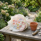 DIY Ceramic Flower Bouquet Material Kit Handmade Clay Assembly Set with Glaze for Home Decor Craft Gift
