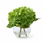 Artificial Hydrangea Flowers in Vase | Premium Faux Hydrangea for Home Decor Coffee Table Wedding DIY