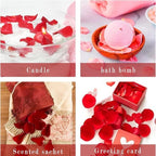 Real Dried Rose Petals | Bath Spa Candle Making Wedding Confetti Resin Jewelry & DIY Crafts