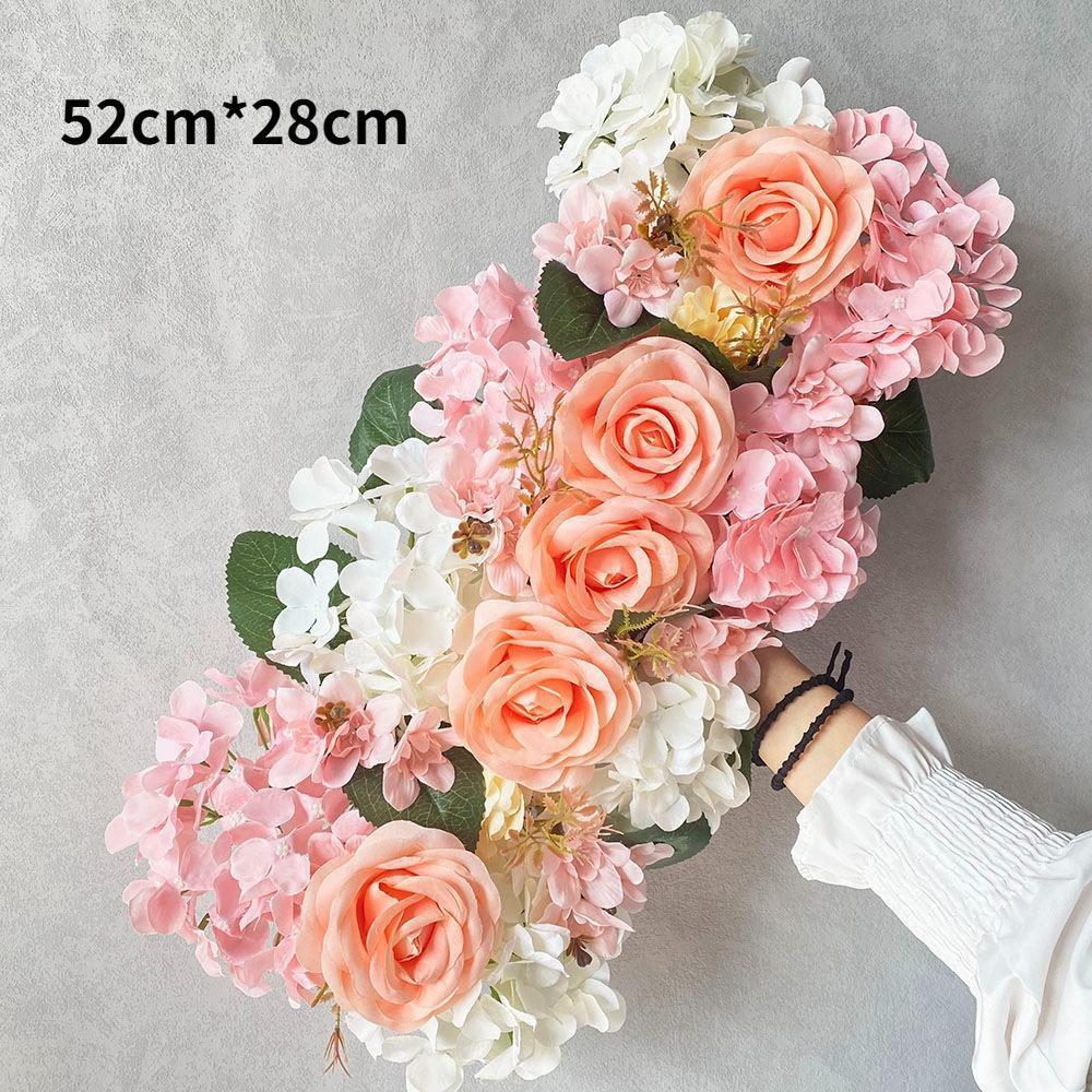 Faux Floral Swags | Wedding Arch Party Backdrop Home Wall Decor & Table Centerpiece in 6 Colors