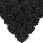 Artificial Stemless Foam Rose Heads 200pcs 1.97in | Wedding Party Home & DIY Craft Decoration in 17 Colors