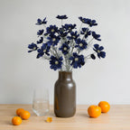 Artificial Cosmos Wildflowers 6pcs 24 Inch | Wedding Party Home Kitchen & Easter Decor in 11 Colors