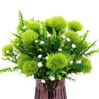 Dandelion flower bush styled for wedding bouquet by IPOPU