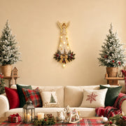 Angel Blessing Wall Light with Cascading Stars