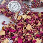 Artificial Rose Confetti Petals 10pcs | Wedding Aisle Table Scatter Valentine's Day Party Decor