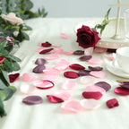 Faux Flower Petals | Wedding Aisle Flower Girl Basket Table Scatter Party Confetti & Bridal Shower in 7 Colors