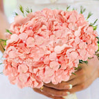 Luxury Artificial Hydrangea Flowers 10pcs | Wedding Centerpiece Valentine's Day Party & Home Decor DIY in Red White Blue