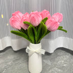 10PCS Pipe Cleaner Chenille Stems DIY Set | Fuzzy Sticks for Flower Crafts Classroom Mother's Day in 4 Colors