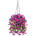 Eucalyptus & morning glory wall hanging styled for home porch garden by IPOPU