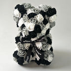 Foam Rose Teddy Bear with Gift Box |5.9" Valentine's Day Birthday Gift for Her