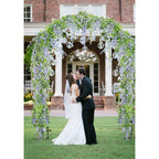 Artificial Flower Wall Arrangement 2pcs | Wedding Bathroom & Home Decor in Purple White Pink