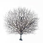 White Peacock & Coral Branch Decoration for table centerpiece by IPOPU
