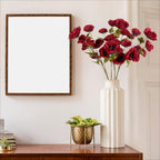 Artificial Poppy Flowers 6pcs 32 Inch | Wedding Home Party Table Centerpiece & Arrangement in 10 Colors