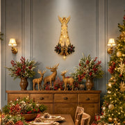 Angel Blessing Wall Light with Cascading Stars
