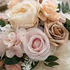 11.8 Inch Flower Bouquet for Bride Artificial Flowers Bouquet Bridesmaid Bouquet Bridal Bouquet Tossing Bouquet for Wedding Ceremony Anniversary