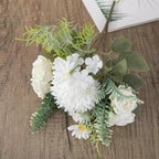 Artificial Dandelion Bouquet Set of 4 | 5 Colors for Wedding Home Party DIY Decor