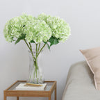 Real Touch Latex Hydrangea Flowers 4pcs 21 inch | Wedding Centerpiece Home Baby Shower & Holiday Decor in 10 Colors