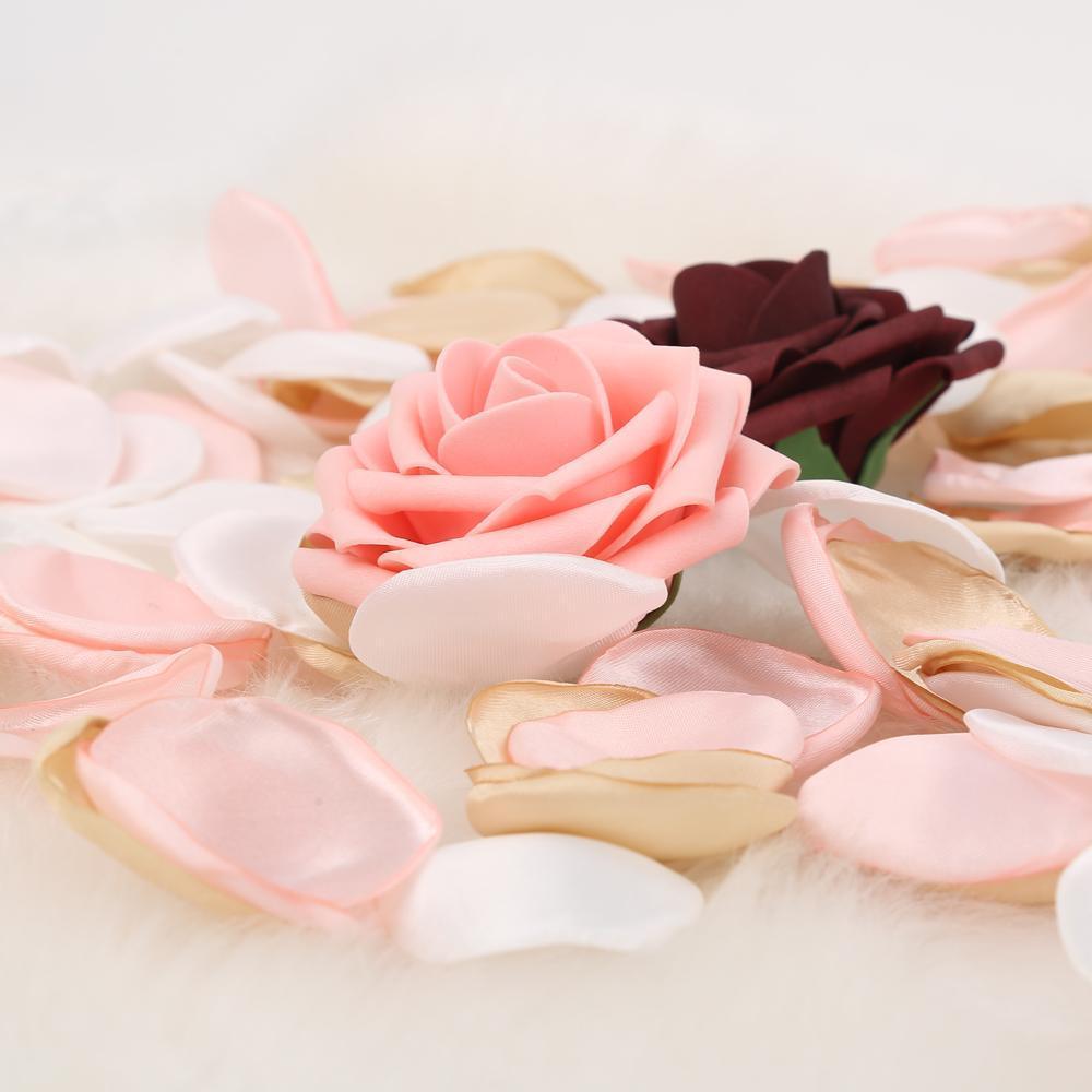 Faux Flower Petals | Wedding Aisle Flower Girl Basket Table Scatter Party Confetti & Bridal Shower in 7 Colors