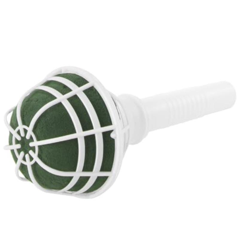 DIY Wedding Bouquet Holder Foam Handle Set of 6 | Bridal Floral Arrangement Base for Fresh & Artificial Flowers