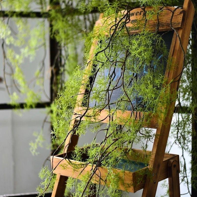 Artificial Twig Vine Garland | Long Faux Greenery Wall Hanging for Home Wedding Backdrop & Party Decor