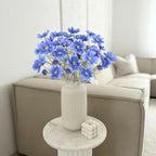 Artificial Cosmos Wildflowers 6pcs 24 Inch | Wedding Party Home Kitchen & Easter Decor in 11 Colors