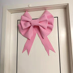 Giant DIY Large Bow Decoration Set of 2 | Wedding Birthday Christmas Storefront & Party Wall Decor in Red Pink