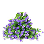 Artificial Eucalyptus and Lotus Decorative Flowers 4pcs | Wedding Flower Wall Home Garden & Party Decor in 7 Colors