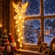 Starglow Cascading Christmas Angel Wall Light