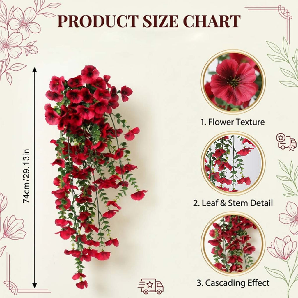 Hanging Artificial Potted Faux Eucalyptus Plants and Flowers for Modern Boho Farmhouse Bathroom Office Desk Wall Book Shelf Living Room Aesthetic Decor Indoor