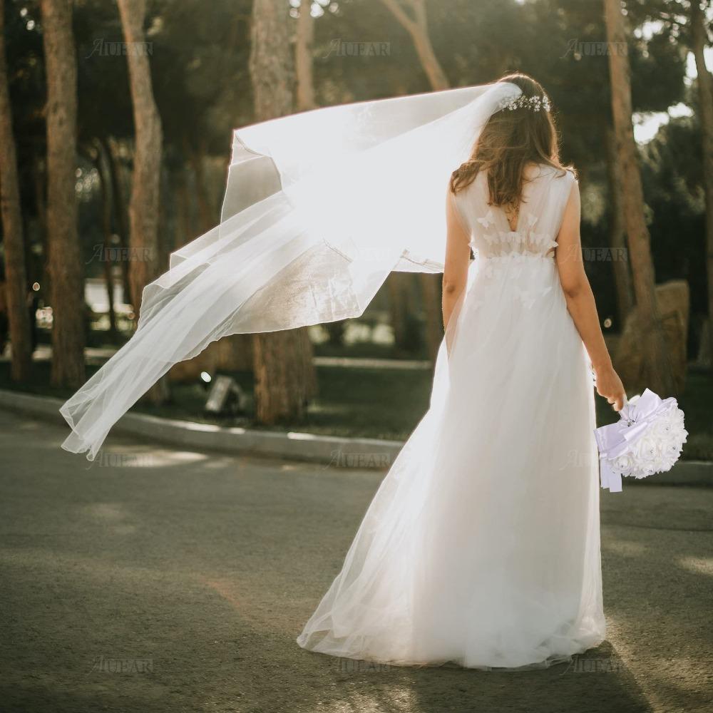 Crystal Artificial Rose Bridal Bouquet | Bride Bridesmaid Church Wedding Party & Photo Shoot in White