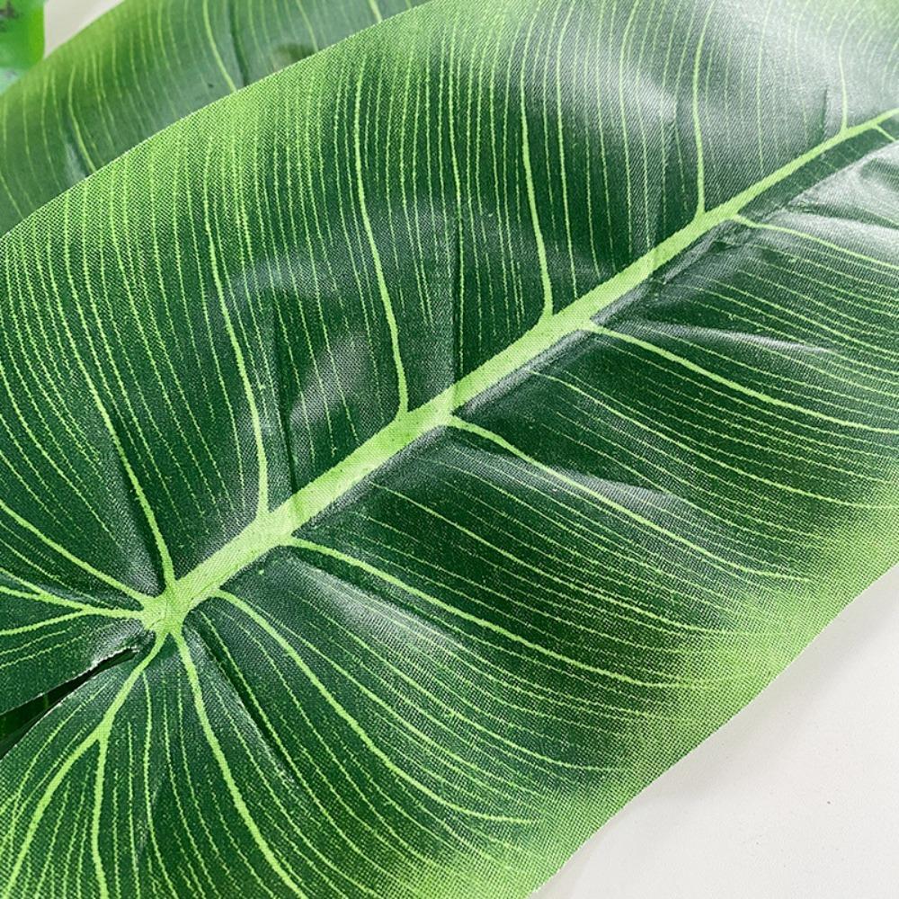 Artificial Monstera Palm Tropical Leaves 20pcs | Home Party Office Store & DIY Decor in 4 Styles A B C D