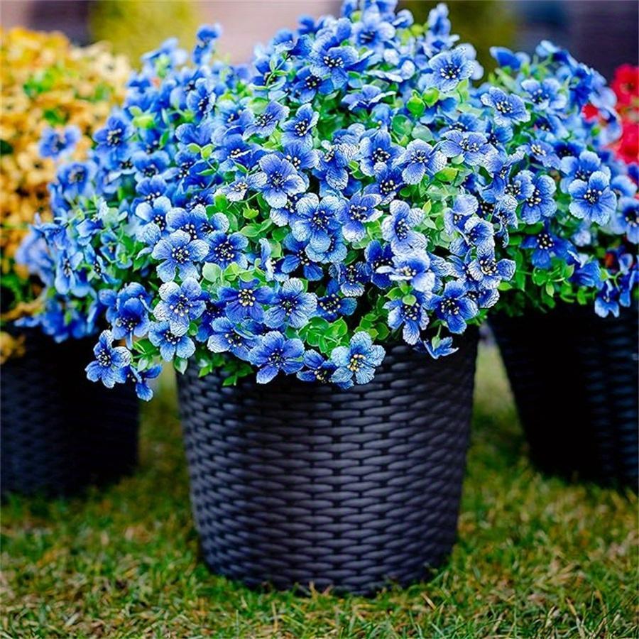 Detail of boxwood greenery bundles set of 6 for UV resistant faux by IPOPU