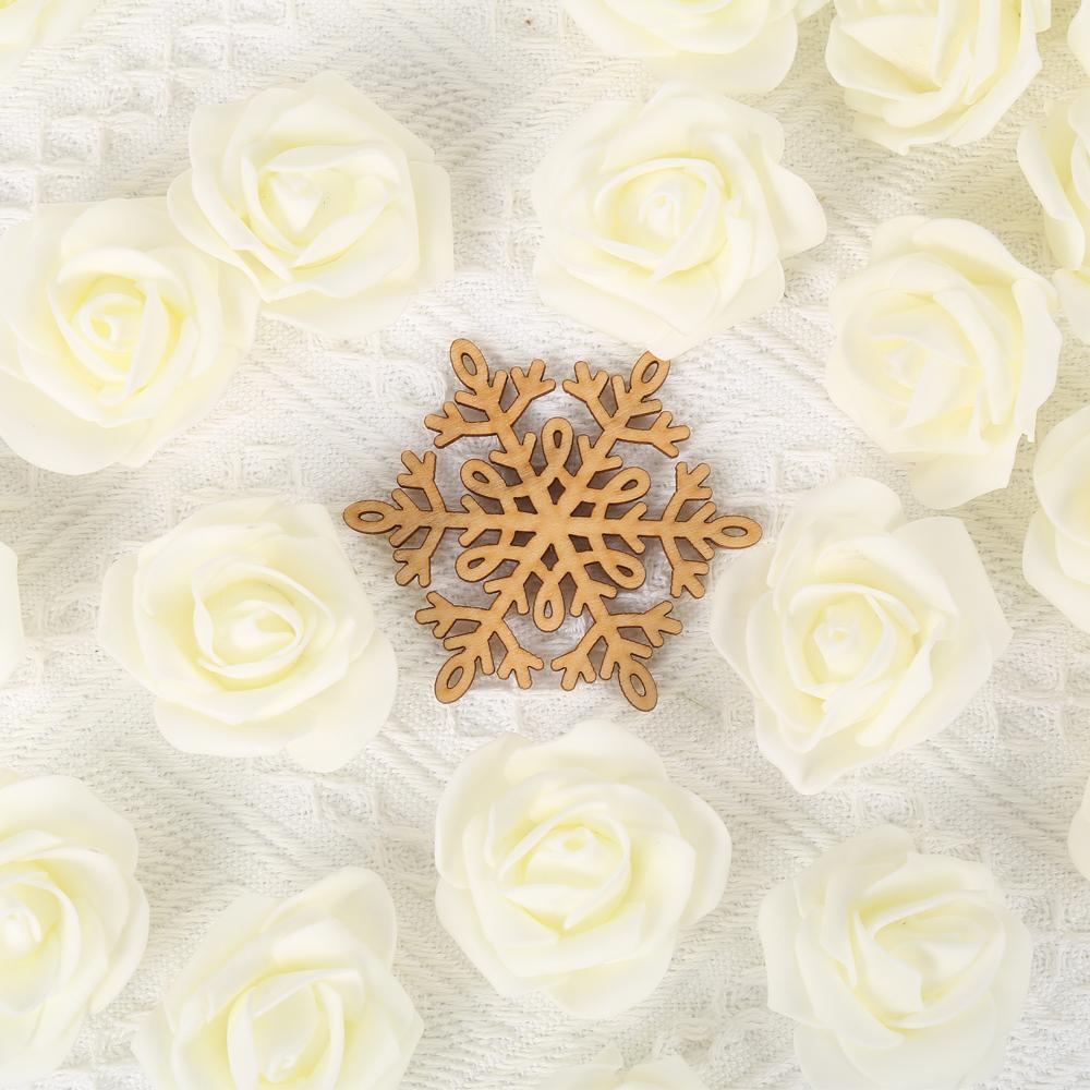 Artificial Stemless Foam Rose Heads 200pcs 1.97in | Wedding Party Home & DIY Craft Decoration in 17 Colors