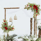 Rose flower swag for wedding arch & door lintel bundle for 4 colors by IPOPU