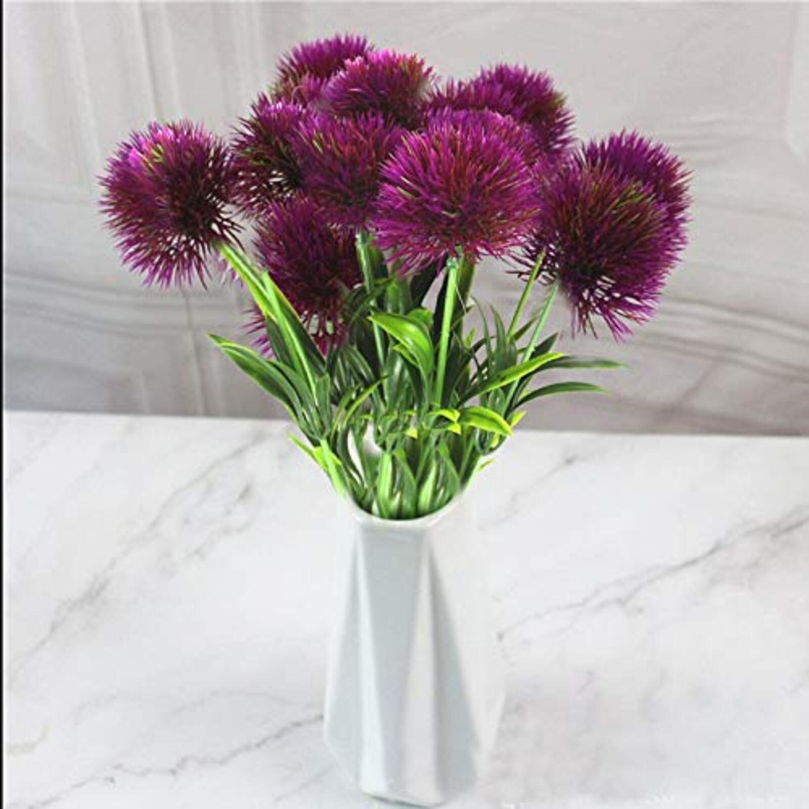 Detail of dandelion flower bush for wedding bouquet by IPOPU